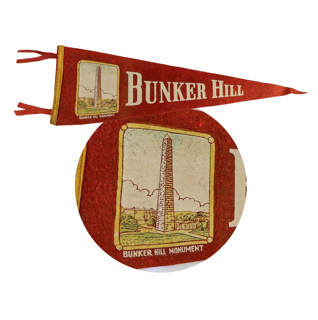 Fanion Souvenir Vintage "Burial Cave" Osage Beach, Missouri - Pennant Rétro - Objet De Collection