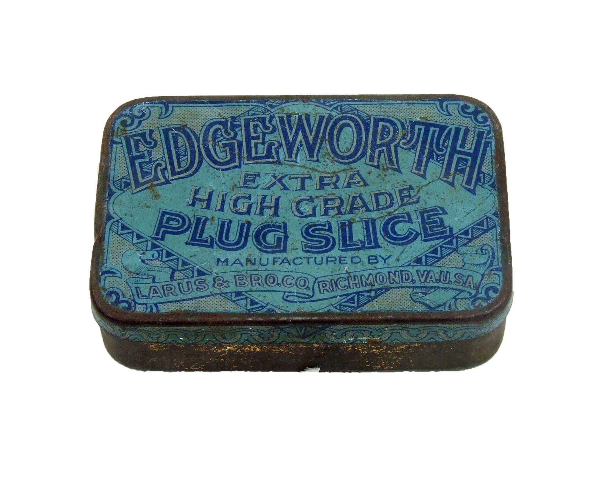 edgeworth plug slice tobacco tin Edgeworth Plug Slice