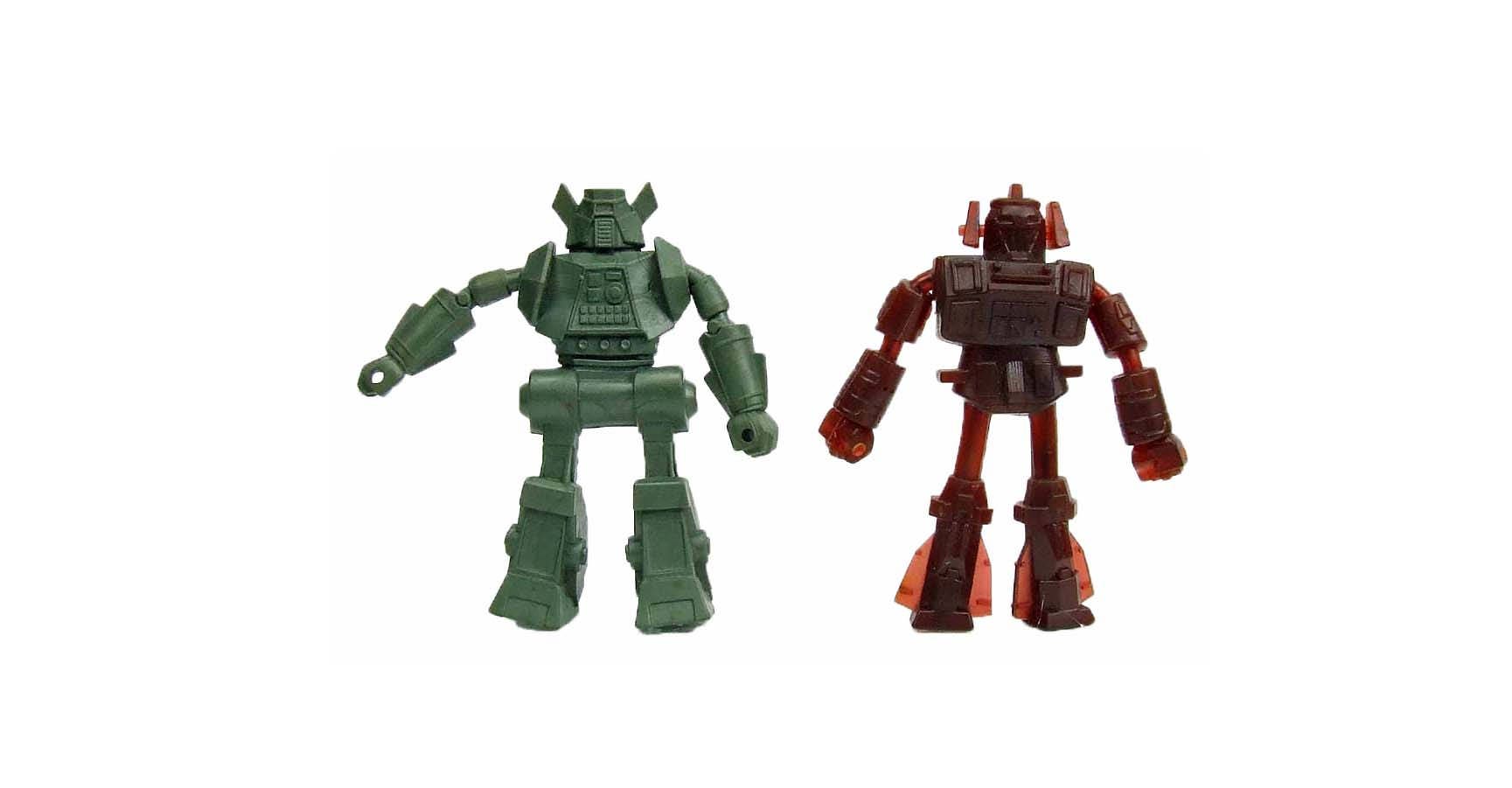 Vintage 1985 Pair of Bendy Robots Transformers Mighty Etsy