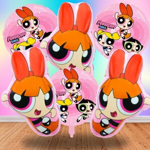 thumbnail image 2 of Powerpuff Girls Foil Balloons - Air-Fill Only - 3 Pack By Anagram 2 of 3