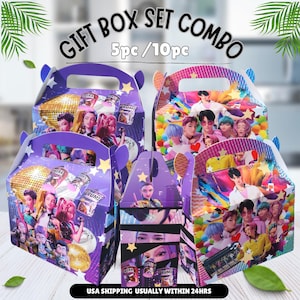 KPOP anime boys girls Monster party favor centerpiece toy gift supplies birthday theme boy girl baby shower giftbox decoration table display