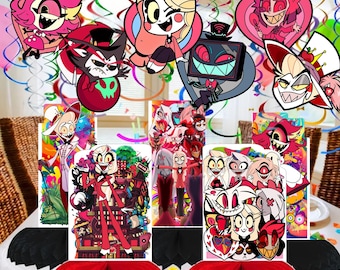 The Vees Hazbin Hotel Keychains - Etsy