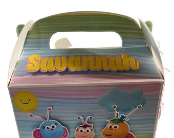 Bichi kids inspired favor boxes