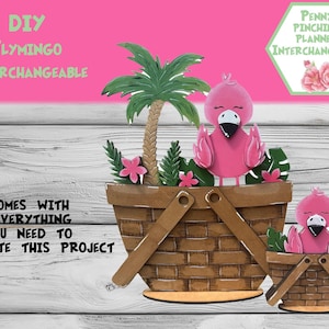 Basket Interchangeables – Painted or DIY Kit | Seasonal and Holiday Decor | Tiered Tray & Home Accents
