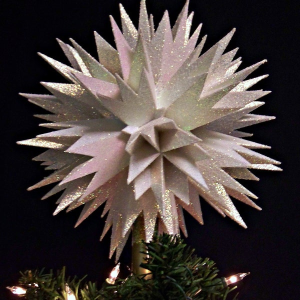 Christmas Tree Topper Paper Etsy