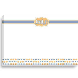 Dot Dot Chunky Pad | Custom Note Pad | Custom Printed Notepads | Monogrammed Memo Pads | Personalized Pads | Customized Note Paper