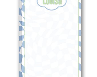 Personalized Notepad for Teen Girls Louisa  | Custom Notepad for Tween Girls |