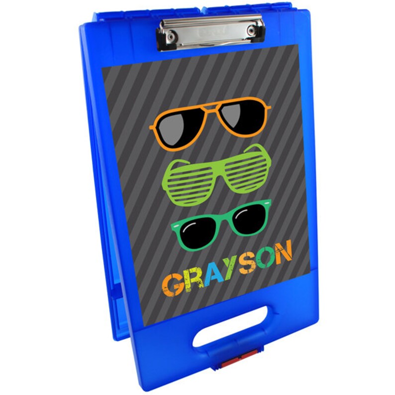 Cool Shades Clipboard Storage Case Custom Clipboard Storage Etsy