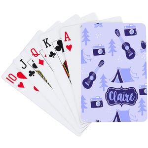 Cartes à jouer Camp Vibe | Cartes à jouer personnalisées