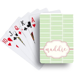 Retro Square Playing Cards | Custom Card Decks | Personalized Playing Cards | Party Favors | Customized Games | Adult Poker Cards Game Gift