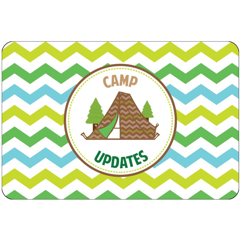 Camp Ready Camp Postcards Kid Postcards Camp Stationery | Etsy