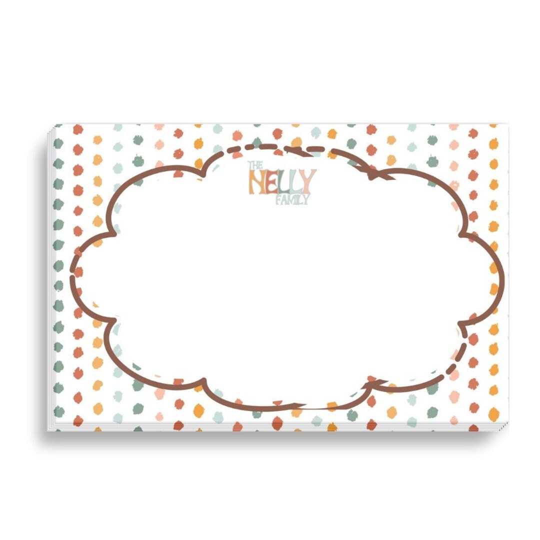 Personalized Chunky Notepad Nelly | Custom Notepad for Women | Elegant ...
