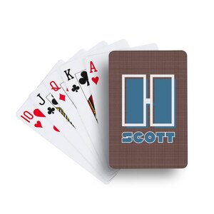 Heavy Solid | Personalized Playing Cards | Fathers Day Gift