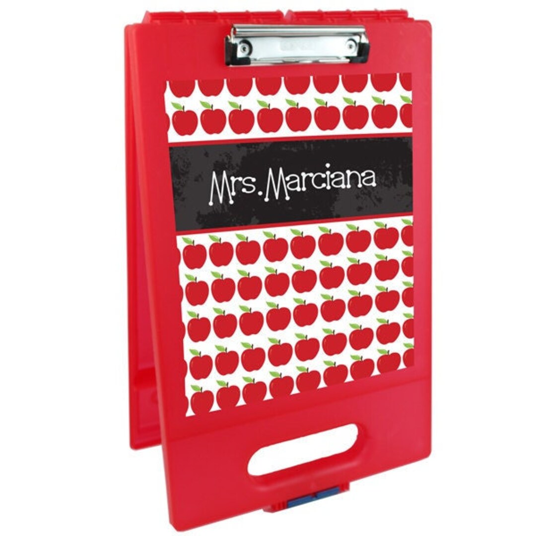 Chalkboard Wishes Clipboard Storage Case Custom Clipboard Etsy