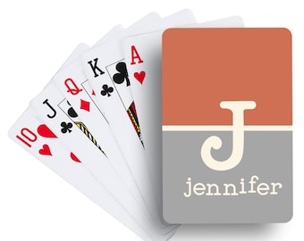Personalized Playing Cards | Custom Card Deck, Modern Gift Jennifer