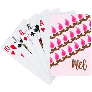 Cartes à jouer Feu de camp | Cartes à jouer personnalisées