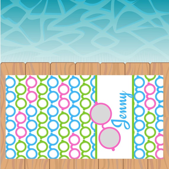 childrens personalized beach towels