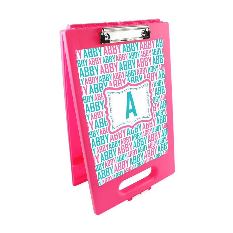 Name It Blue Clipboard Storage Case Custom Clipboard Storage Etsy