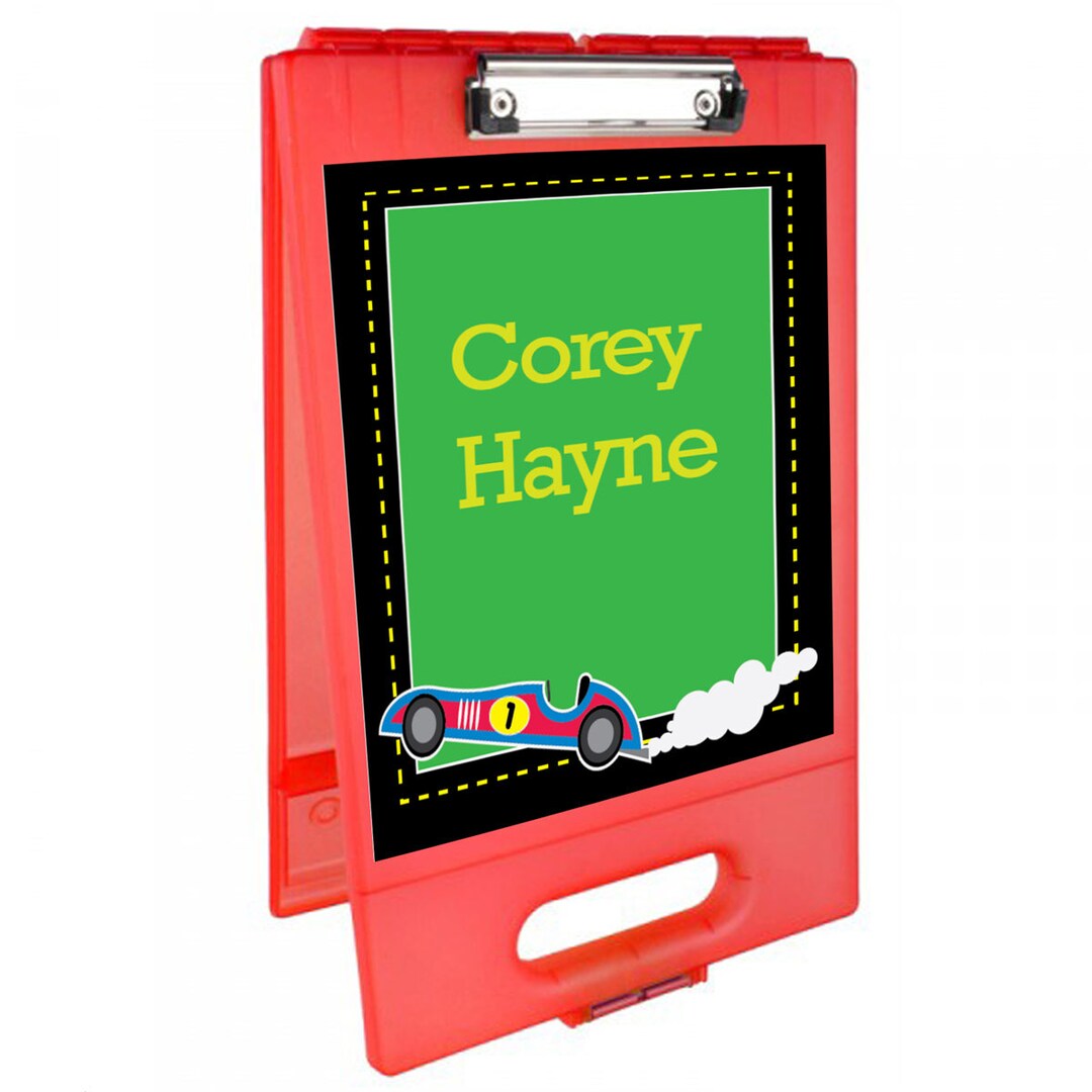 Speed Racer Clipboard Storage Case Custom Clipboard Storage Case