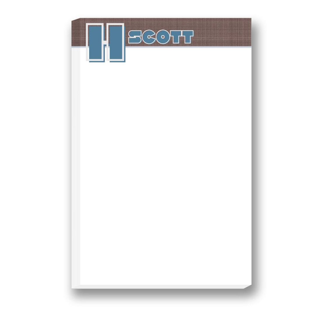 Heavy Solid | Custom Note Pad | Custom Printed Notepads | Monogrammed ...