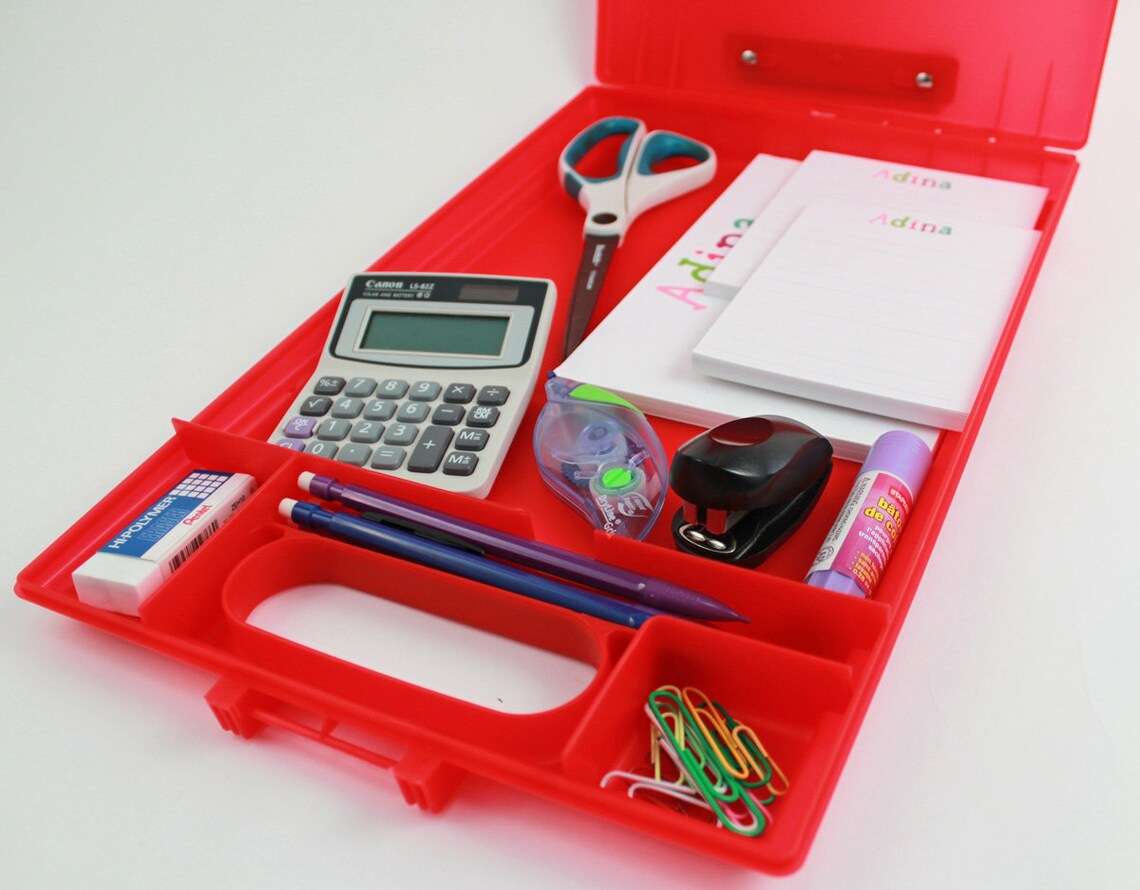 Desk Supplies Clipboard Storage Case Custom Clipboard Etsy
