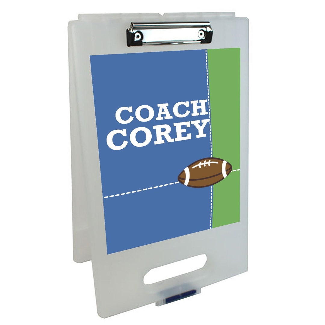 Football Coach Clipboard Storage Case Custom Clipboard Storage Case Plastic Clipcase School