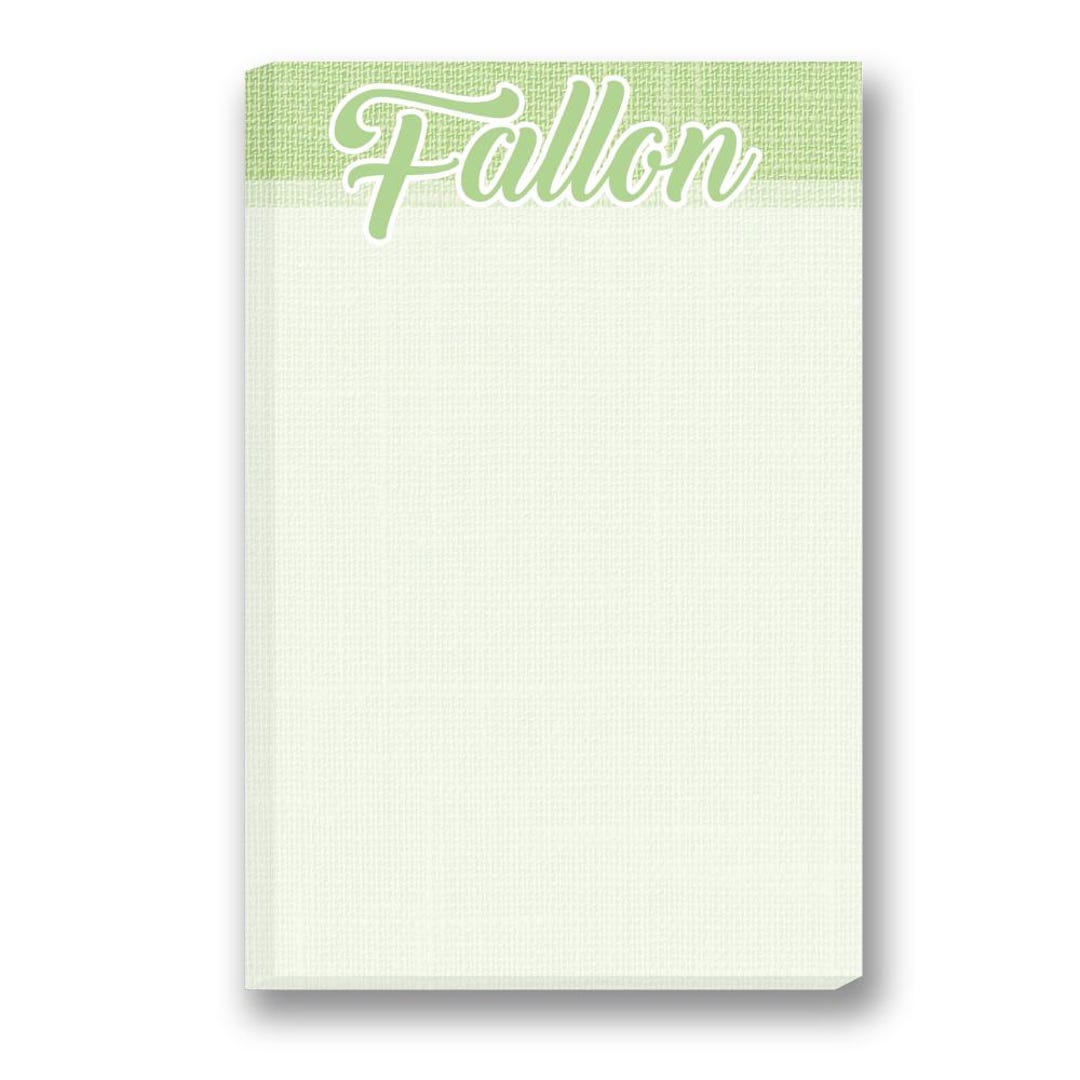 Fallon Note Pad | Custom Note Pad | Custom Printed Notepads ...