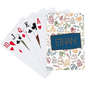 Cartes à jouer Camp Vibes | Cartes à jouer personnalisées
