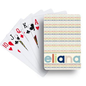 Loops In Colors Playing Cards | Custom Card Decks | Personalized Playing Cards | Party Favors | Customized Games | Adult Poker Card Games