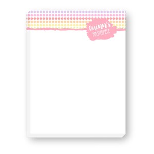 Paint Dots Art Drawing Pad | Kids Gift | Custom Gift | Printed Notepad