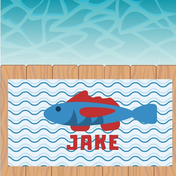 childrens personalized beach towels