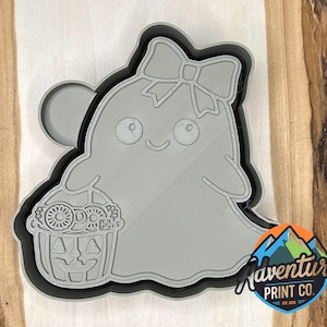 Boujee Ghost Freshie Mold, Boujee Ghost Mold Housing, Freshie Mold