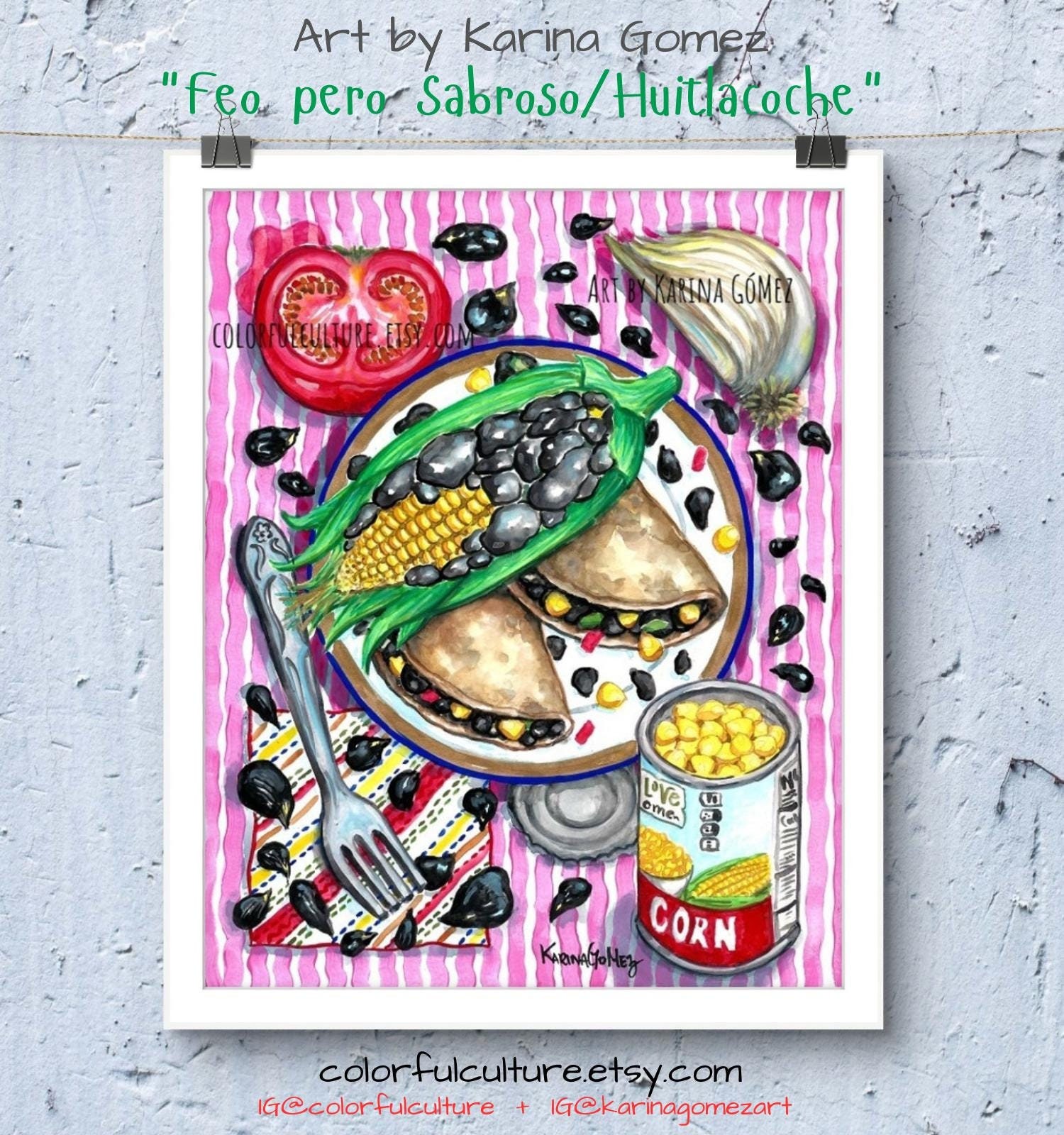 Feo pero Sabroso/Quesadillas de Huitlacoche