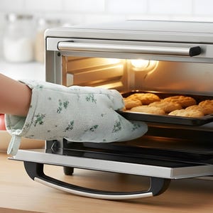 Patron de couture matelassé pour gants de cuisine en PDF, modèle PDF adapté aux débutants (A4/Lettre)