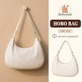 Crescent Hobo Bag Sewing Pattern | Beginner Friendly Curved Sling Bag (PDF Download) product logo