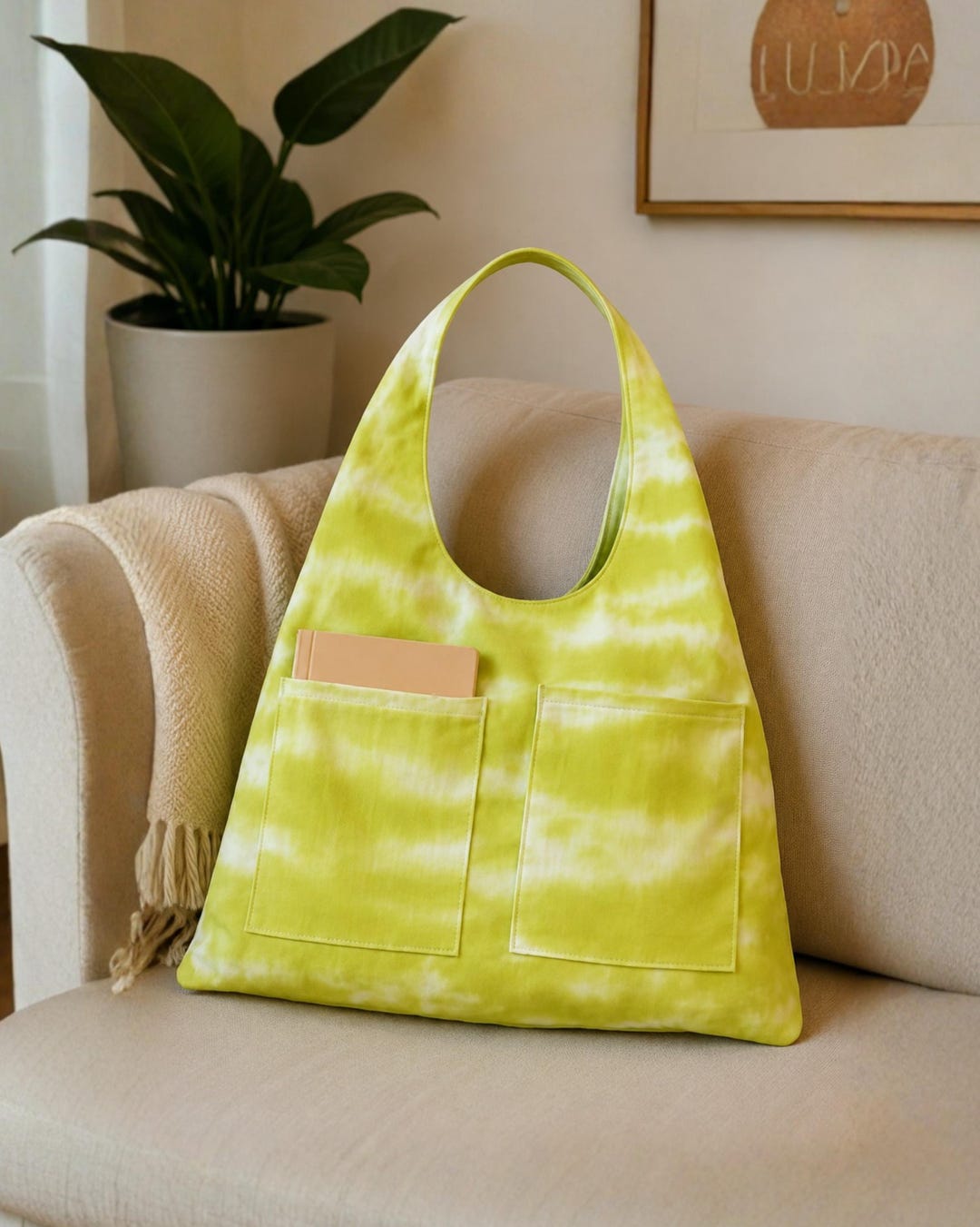 Hobo Bag Sewing Pattern PDF | Easy Beginner Bag With Two Pockets ...