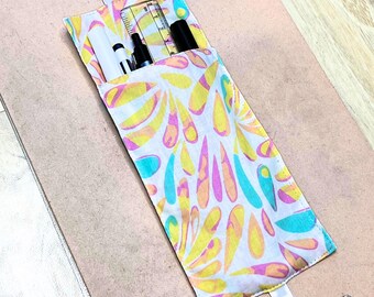Elastic Pencil Case Sewing Pattern: Beginner-Friendly PDF