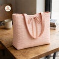Quilted Tote Bag Sewing Pattern: Beginner Friendly PDF Template (A4/Letter)