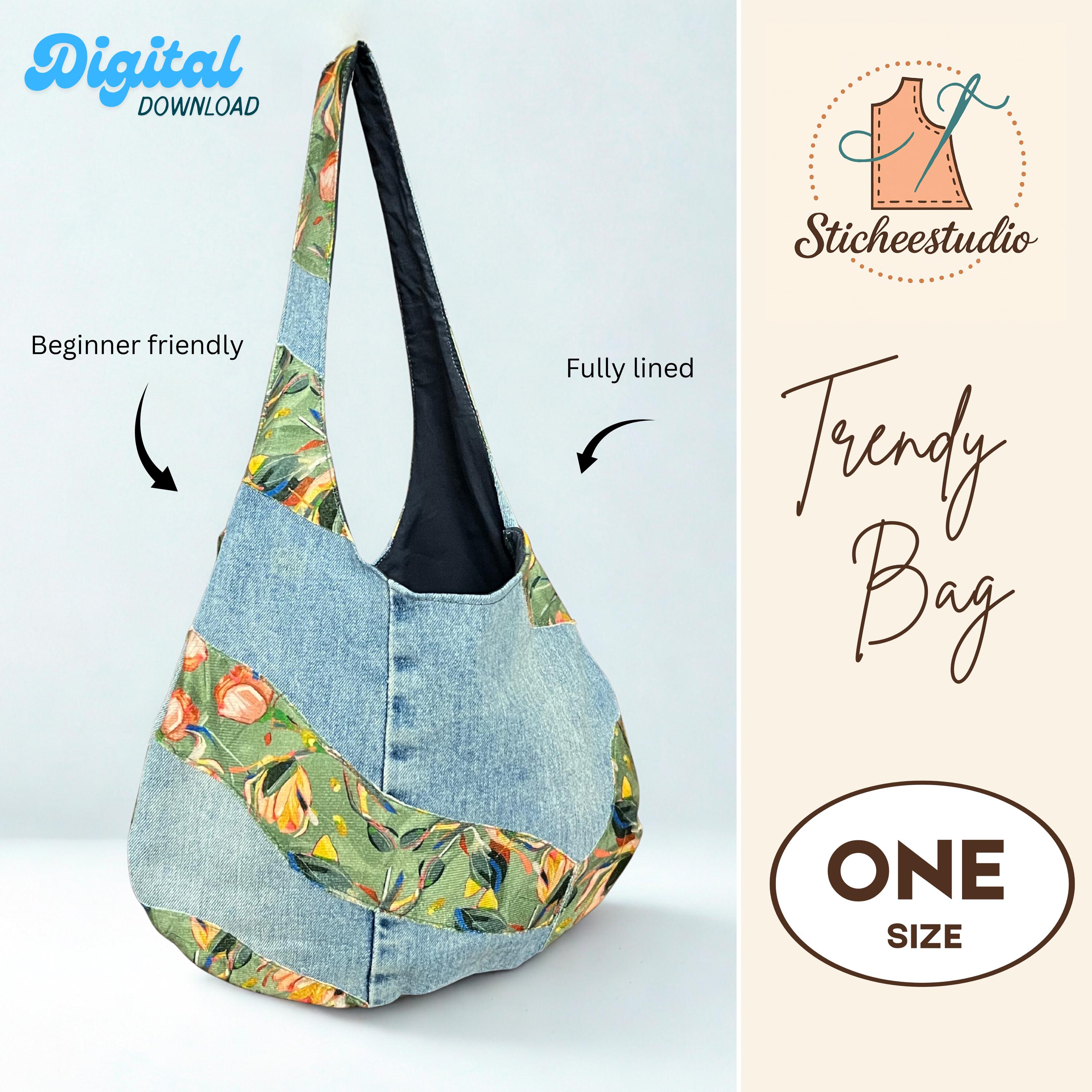 Upcycled fabric bag - Etsy 日本
