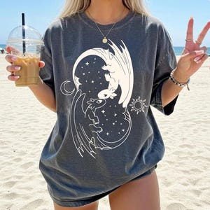 Comfort Colors Toothless Dragon Shirt,Your Dragon Shirt,Dragon Shirt,Cute Dark Dragon Tee,Dragon Lover Tee,Unisex Dragon Shirt,S137