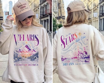 Velaris City of Starlight Sweatshirt, The Night Court Tshirt, Sjm Merch Hoodie, Book Lover Gift,SS0929