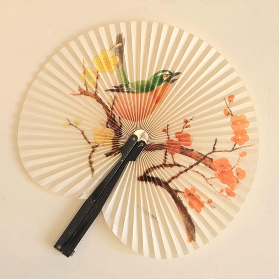 Chinese Paper Fan from the 1980s