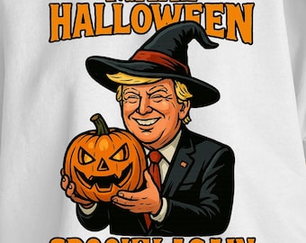 Make Halloween Spooky Again PNG, Trump Halloween Png, Halloween Png, Retro Halloween Png, Spooky Png, Trendy Halloween Png, Trump Png