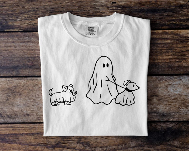 Cute Halloween Ghost Svg Clipart Bundle | Spooky PNG Stickers | Ghost ...