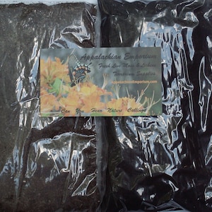 50/50 Bio Mix Ultra Soil Amendment and Charcoal for Terrariums Live Moss Bonsai
