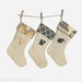 bpprice1 reviewed Personalized Christmas Stocking | Choose your Alphabet Letter / Animal, Color Accent and Pattern | Modern and Rustic Christmas Home Decor