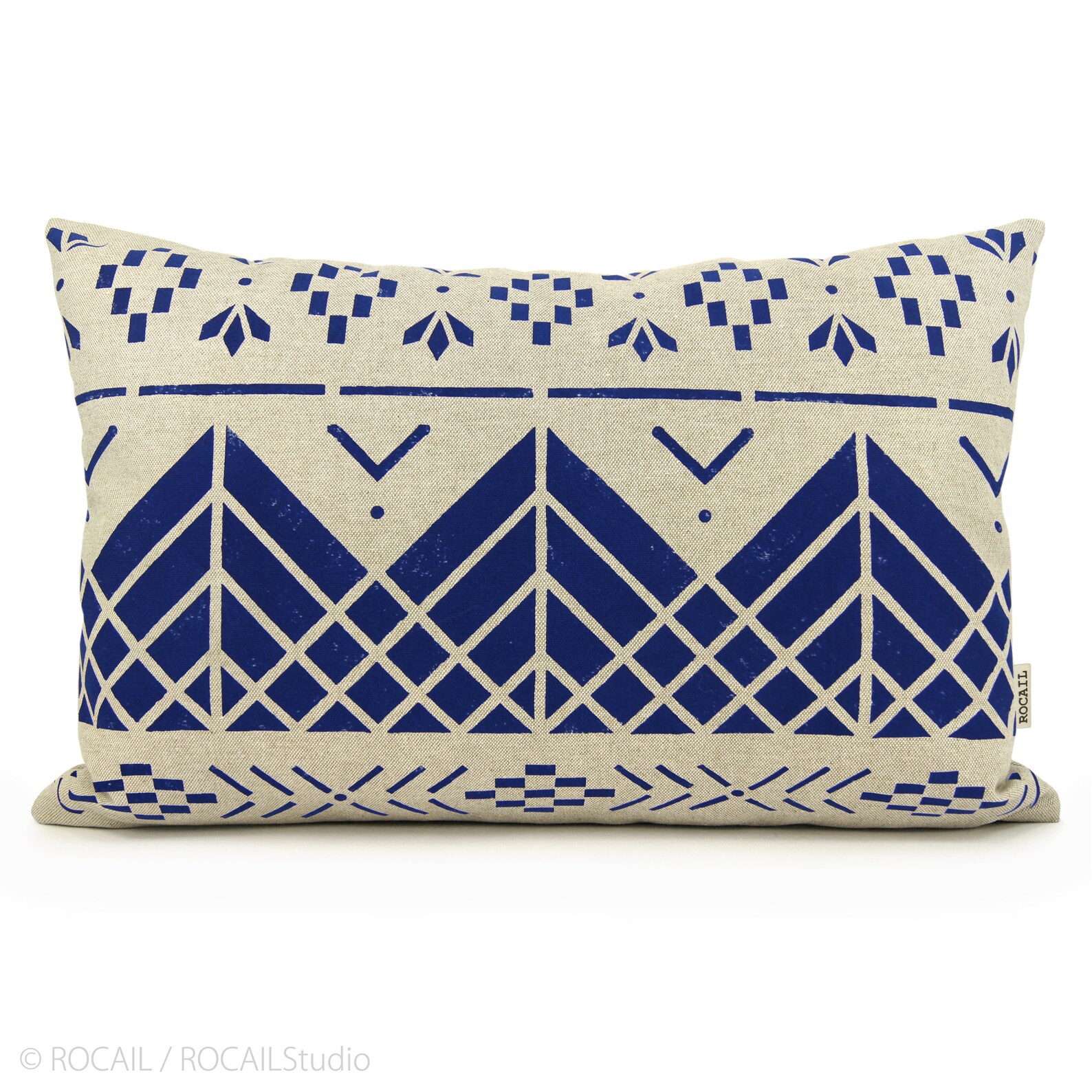 Personalized Boho Pillows 12x18 16x16 18x18 or 20x20 Aztec Etsy
