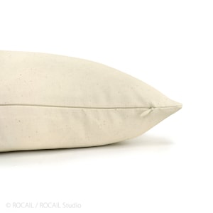 Custom bird pillow case, 12x18, 16x16, 18x18, 20x20 bird silhouette pillow cover, Personalized modern home decor image 6