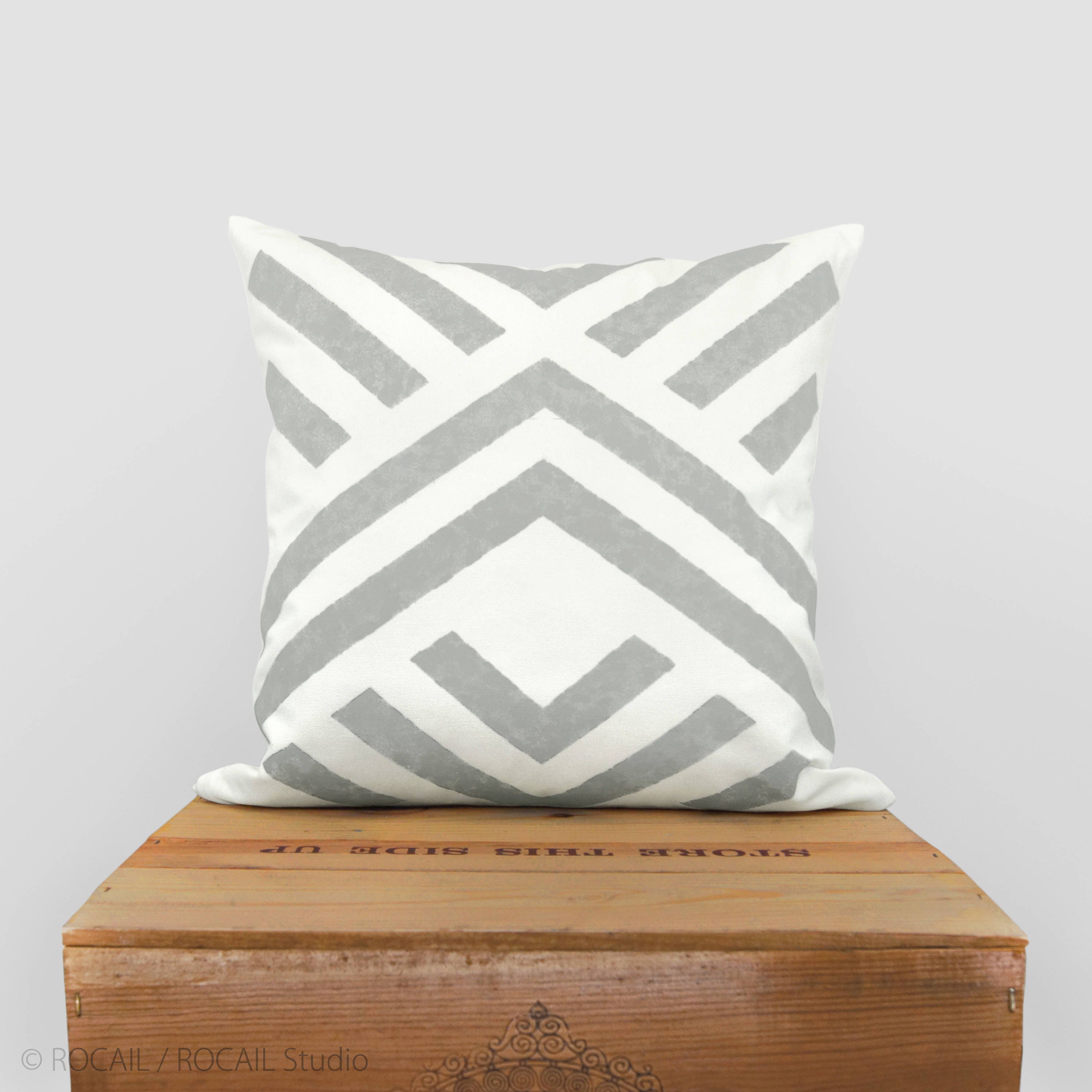 16x16 Aztec Decorative Pillow Case Cushion Cover Hand Etsy