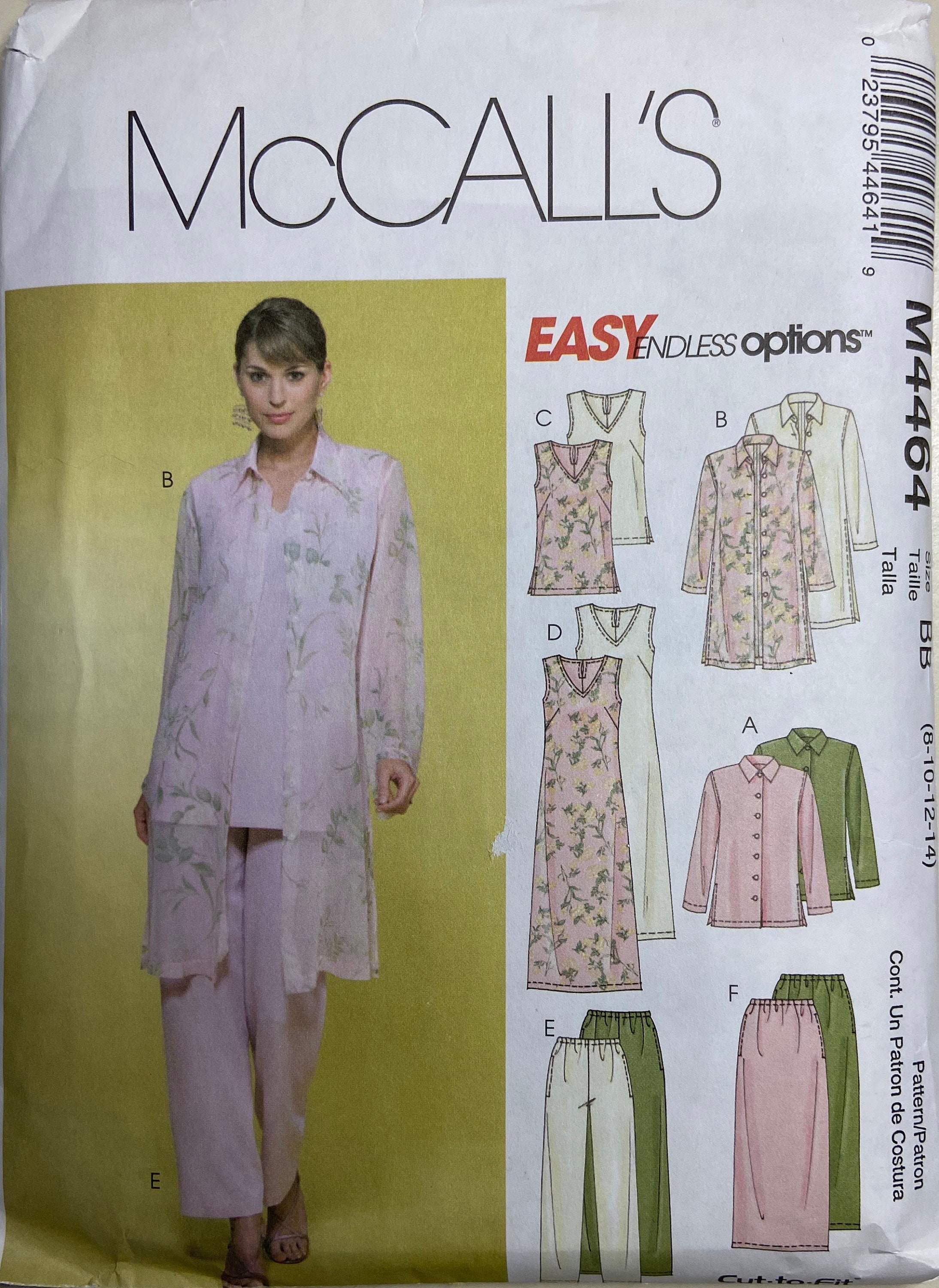 Women Sewing Pattern  Sew Womans Misses Clothes Clothing Duster Dress Pants  Suit Jacket Size 10 12 14 16 18 20 22 24 26 28 Plus 8985 - Yahoo Shopping